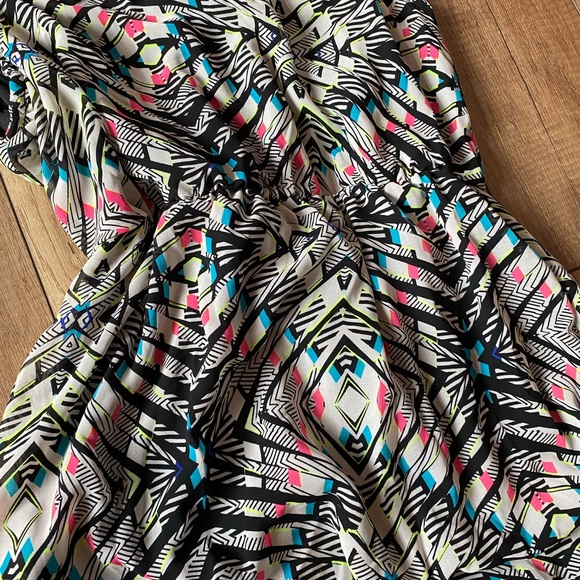 Neon printed maxi dress - Picture 3 of 4